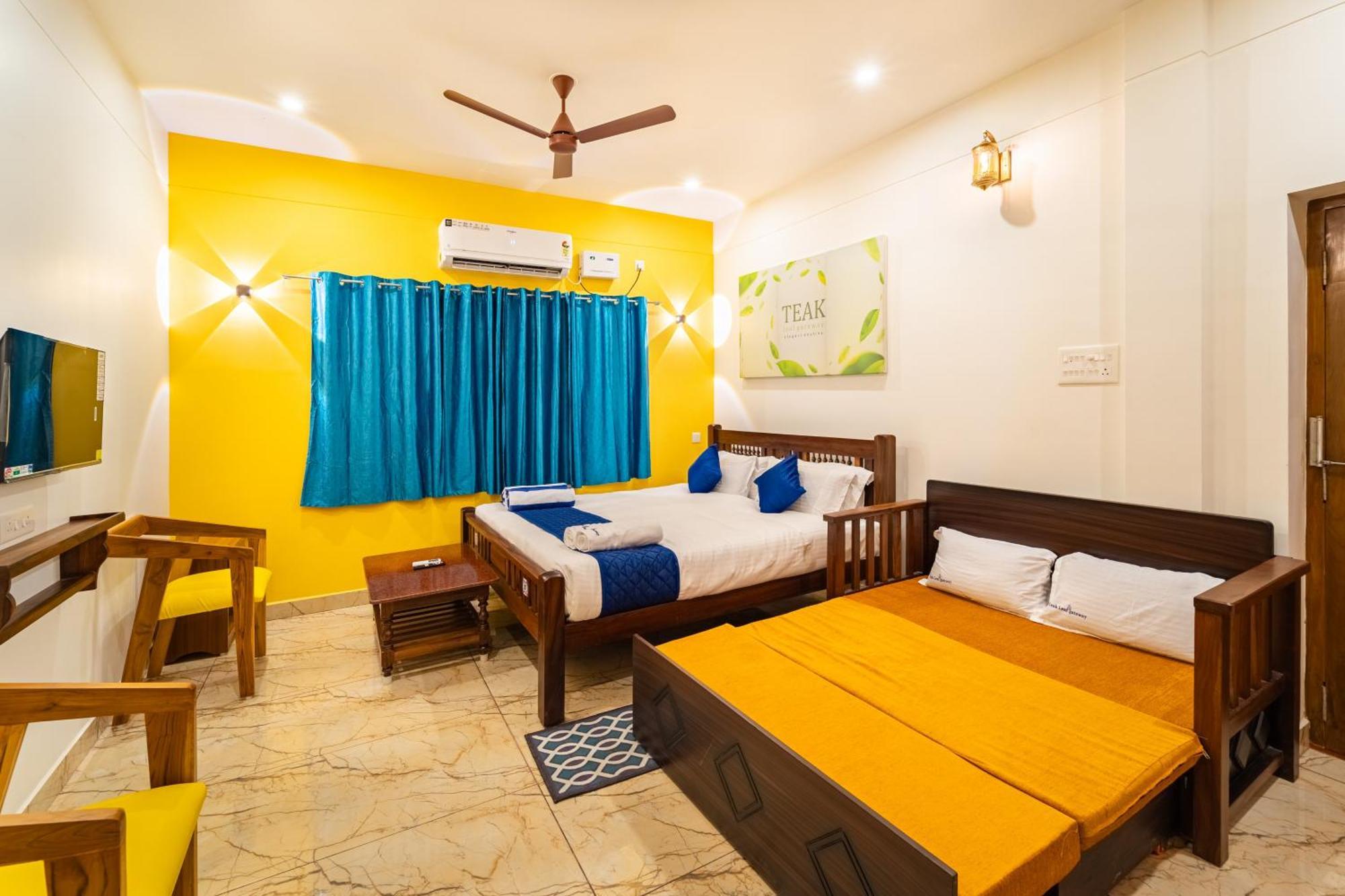 Teak Leaf Gateway Villa With Swimming Pool Indoor Games Kālapettai Exterior foto